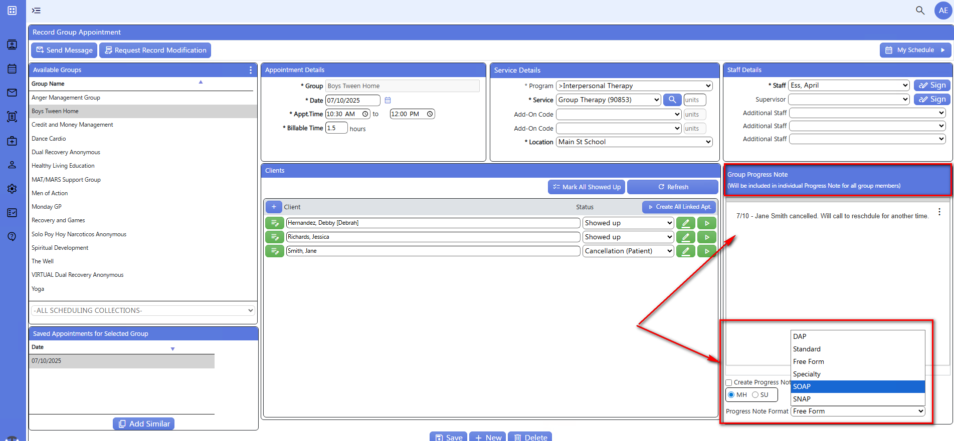 Appointment Scheduling & Appointment Tracker | ClinicTracker